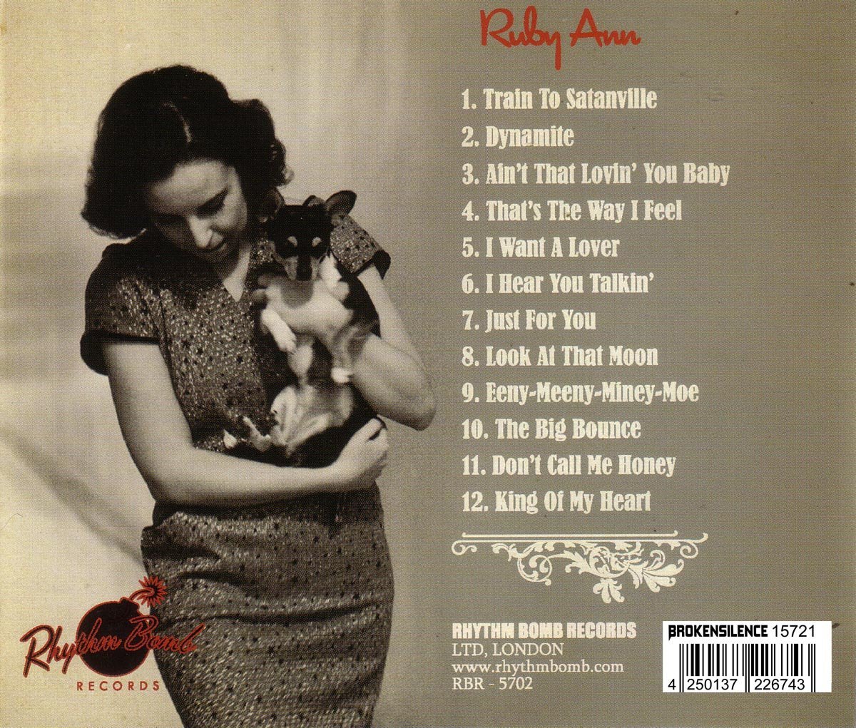 CD - Ruby Ann - Train To Satansville