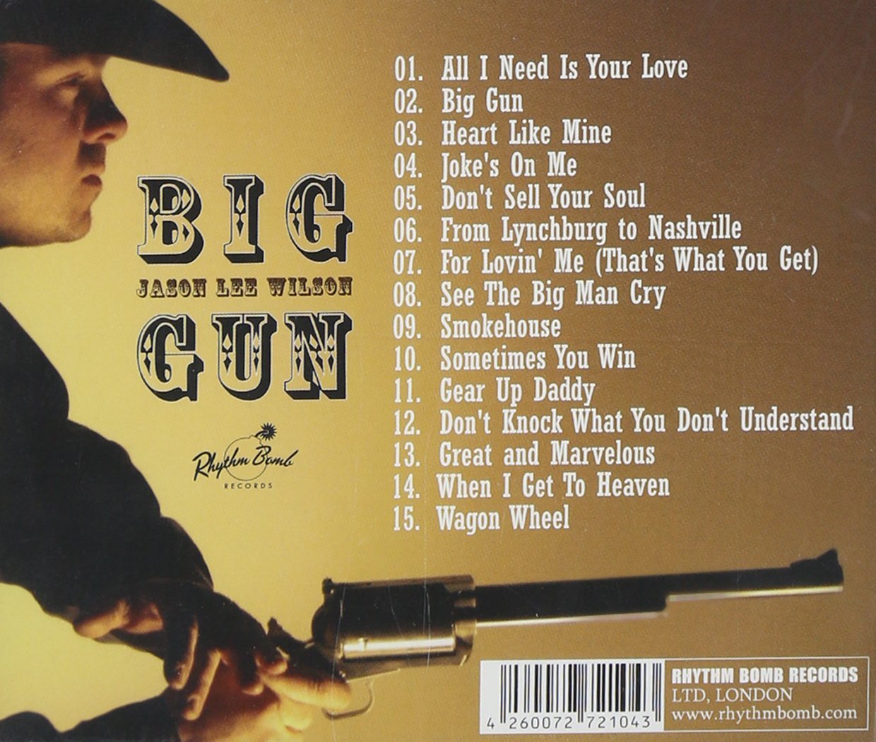 CD - Jason Lee Wilson - Big Gun