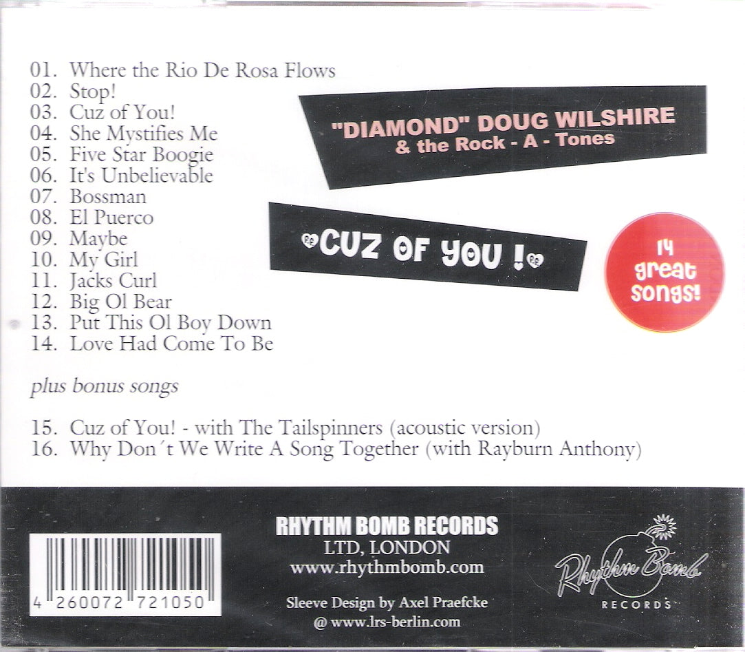 CD - Doug Wilshire - Cuz Of You