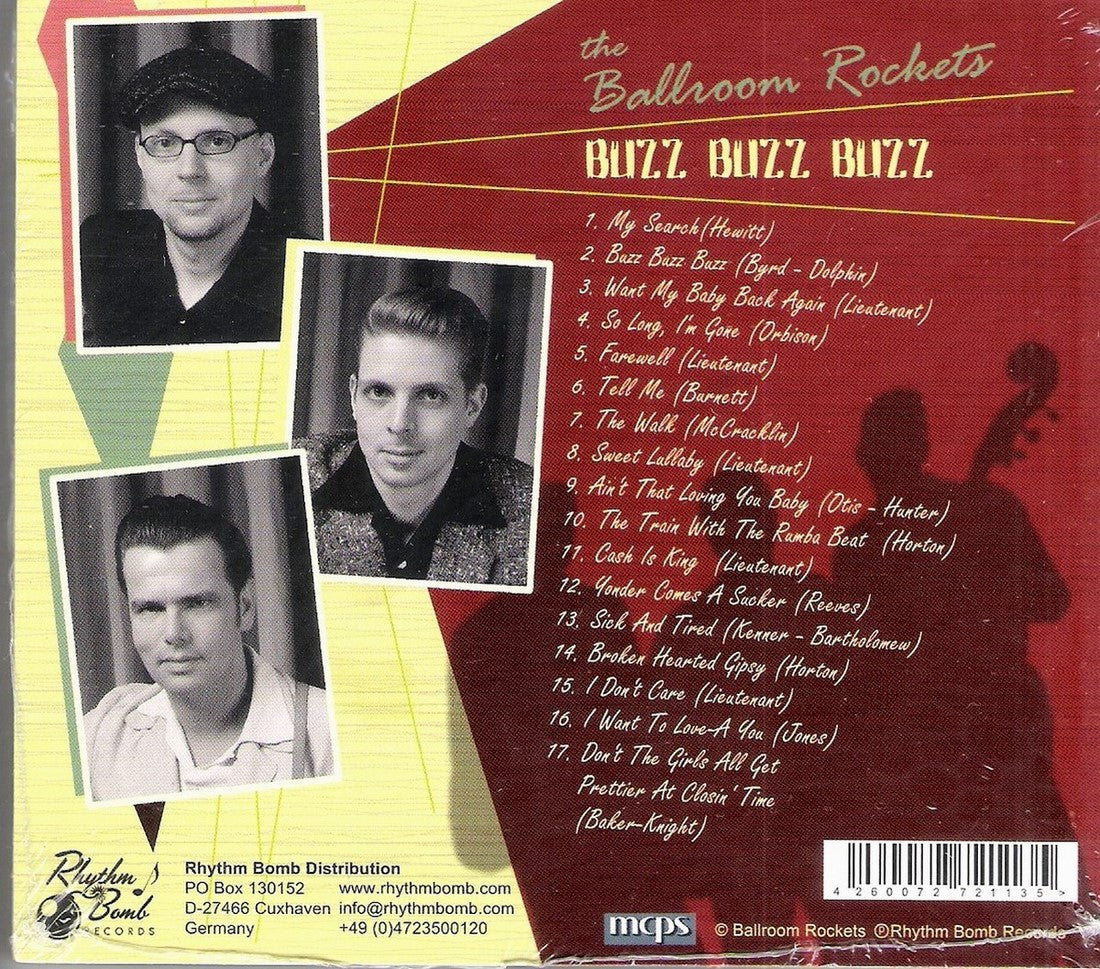 CD - Ballroom Rockets - Buzz, Buzz, Buzz