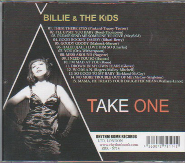 CD - Billie And The Kids - Take One