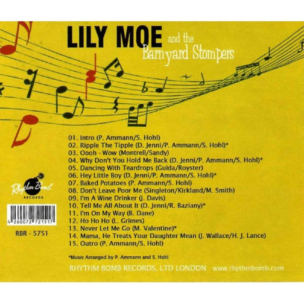 CD - Lily Moe and the Barnyard Stompers