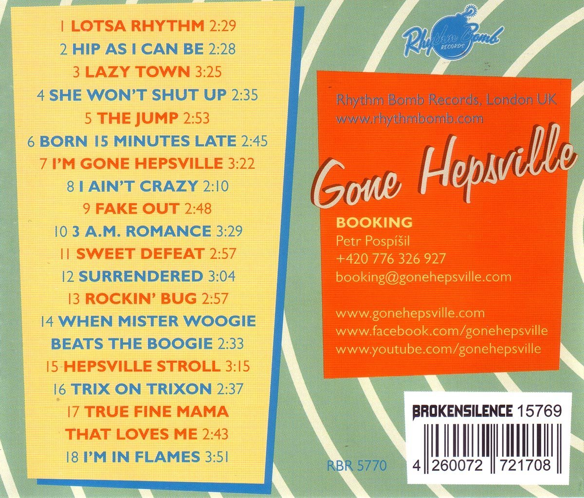 CD - Gone Hepsville - Lotsa Rhythm