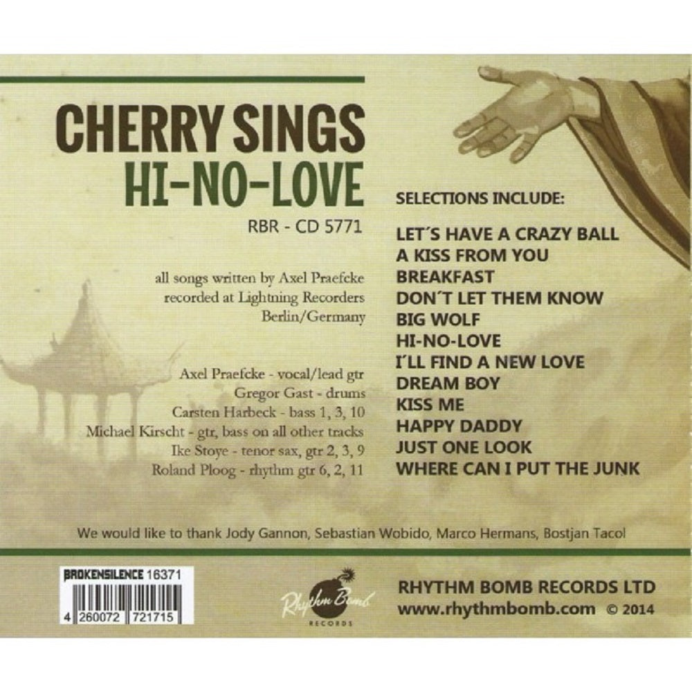 CD - Cherry Casino & The Gamblers - Hi-No-Love