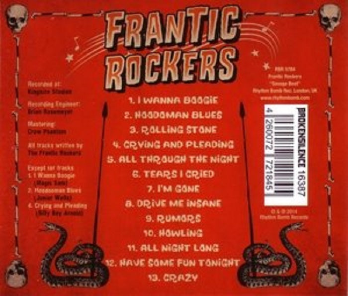 CD - Frantic Rockers - Savage Beat