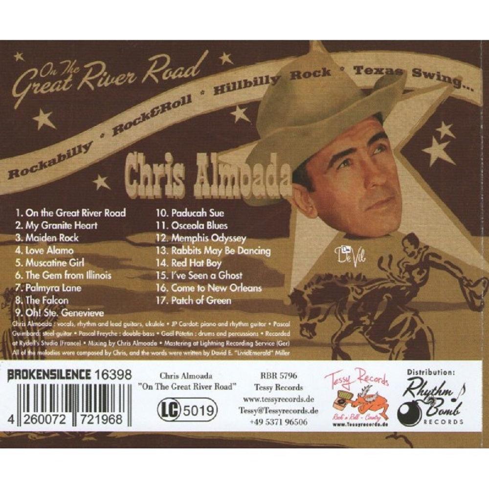 CD - Chris Almoada - On The Great River Road