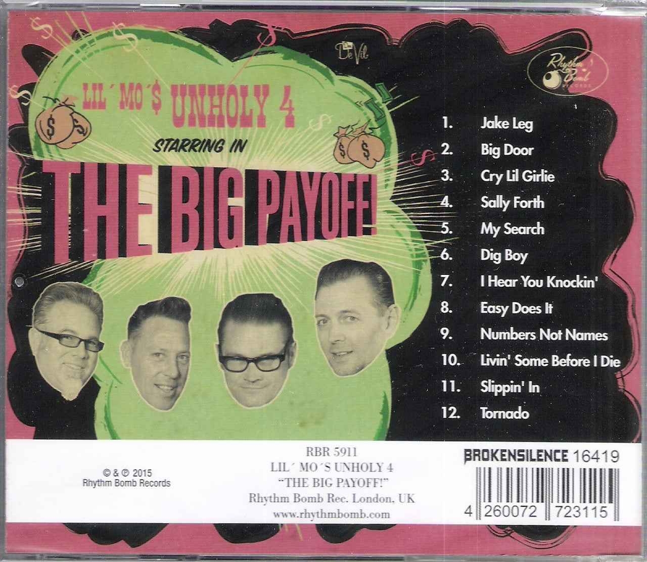 CD - Lil' Mo's Unholy 4 - The Big Payoff!