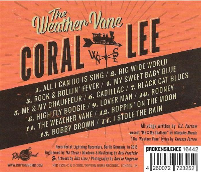 CD - Coral Lee - The Weather Vane