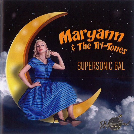 CD - Maryann & The Tri-Tones - Supersonic Gal