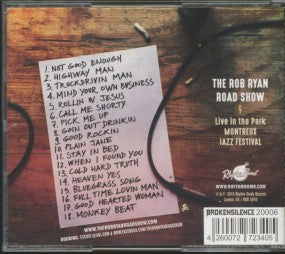 CD - Rob Ryan Road Show - Live In Montreaux