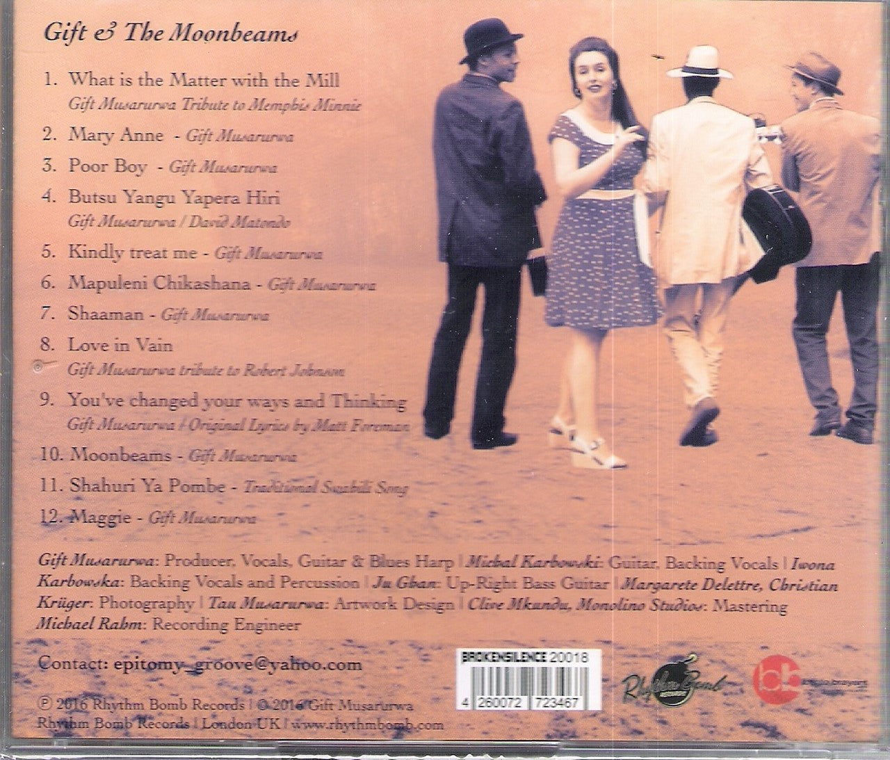 CD - Gift And The Moonbeams - Gift's Sounds