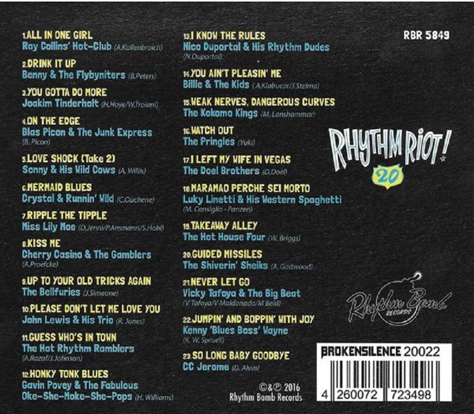 CD - VA - 20 Years Rhythm Riot