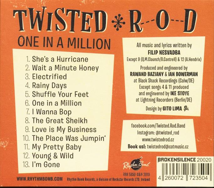 CD - Twisted Rod - One In A Million
