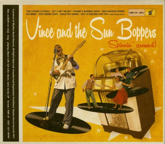 CD - Vince and the Sunboppers - Spinnin' Around