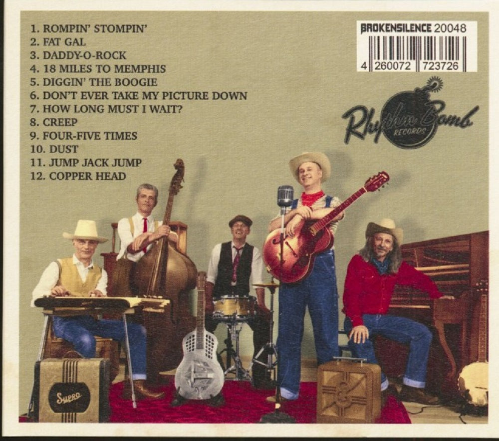 CD - Mike Penny & his Moonshiners - Rock Me Daddy-O