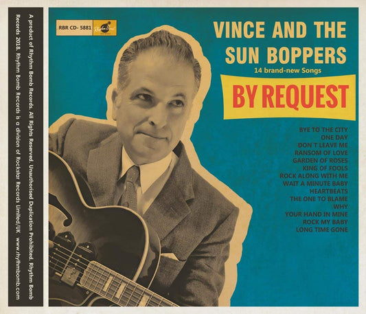 CD - Vince and the Sun Boppers - By Request