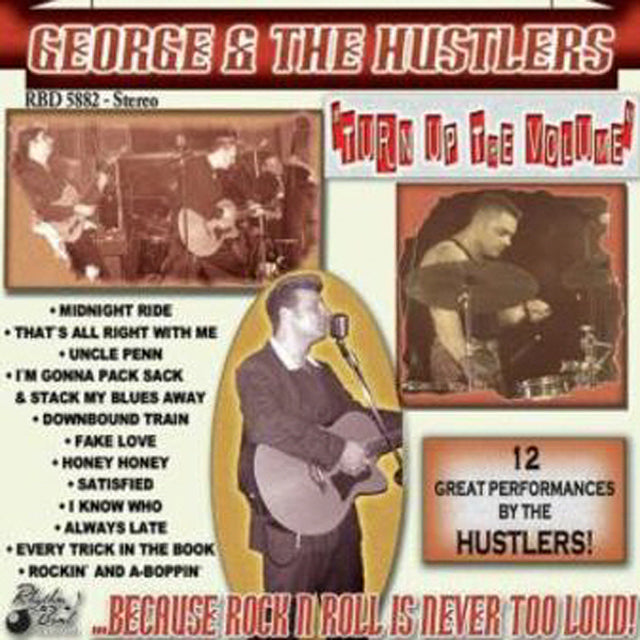 CD - George & The Hustlers - Turn Up The Volume