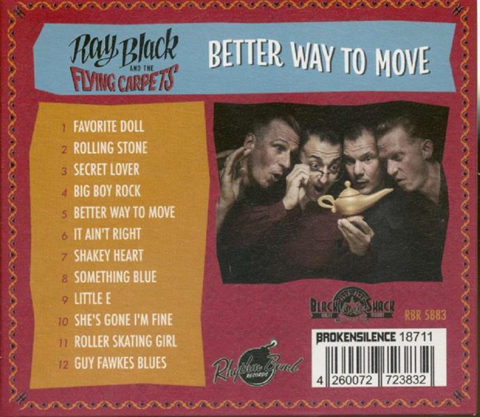 CD - Ray Black and the Flying Carpets - Better Way To Move