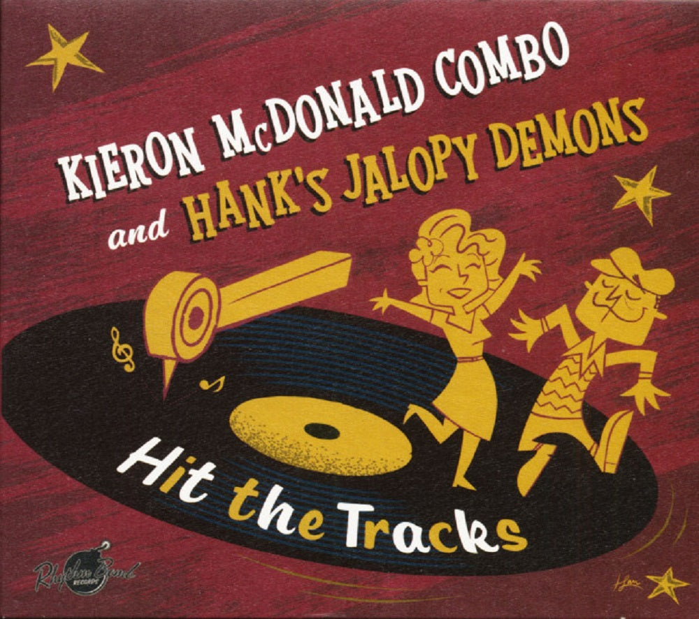 CD - Kieron McDonald Combo & Hank's Jalopy Demons - Hit The Tracks