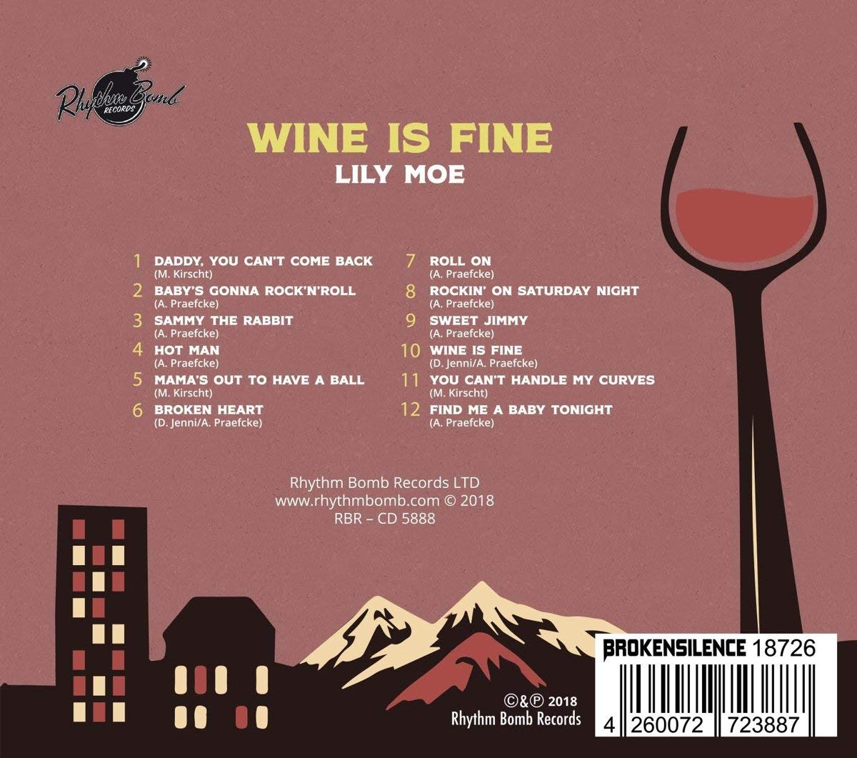 CD - Lily Moe - Wine Is Fine