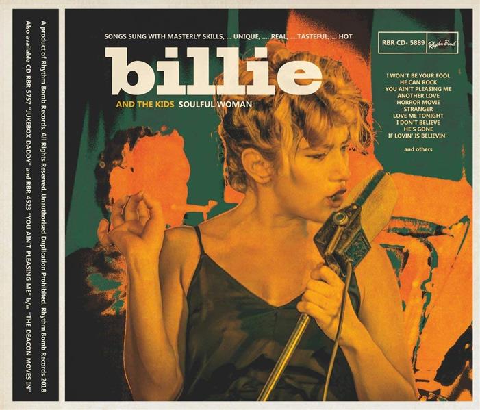 CD - Billie And The Kids - Soulful Woman