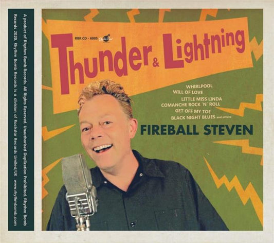 CD - Fireball Steven - Thunder & Lightning