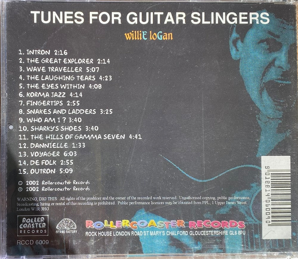 CD - Willie Logan - Tunes For Guitar Slingers