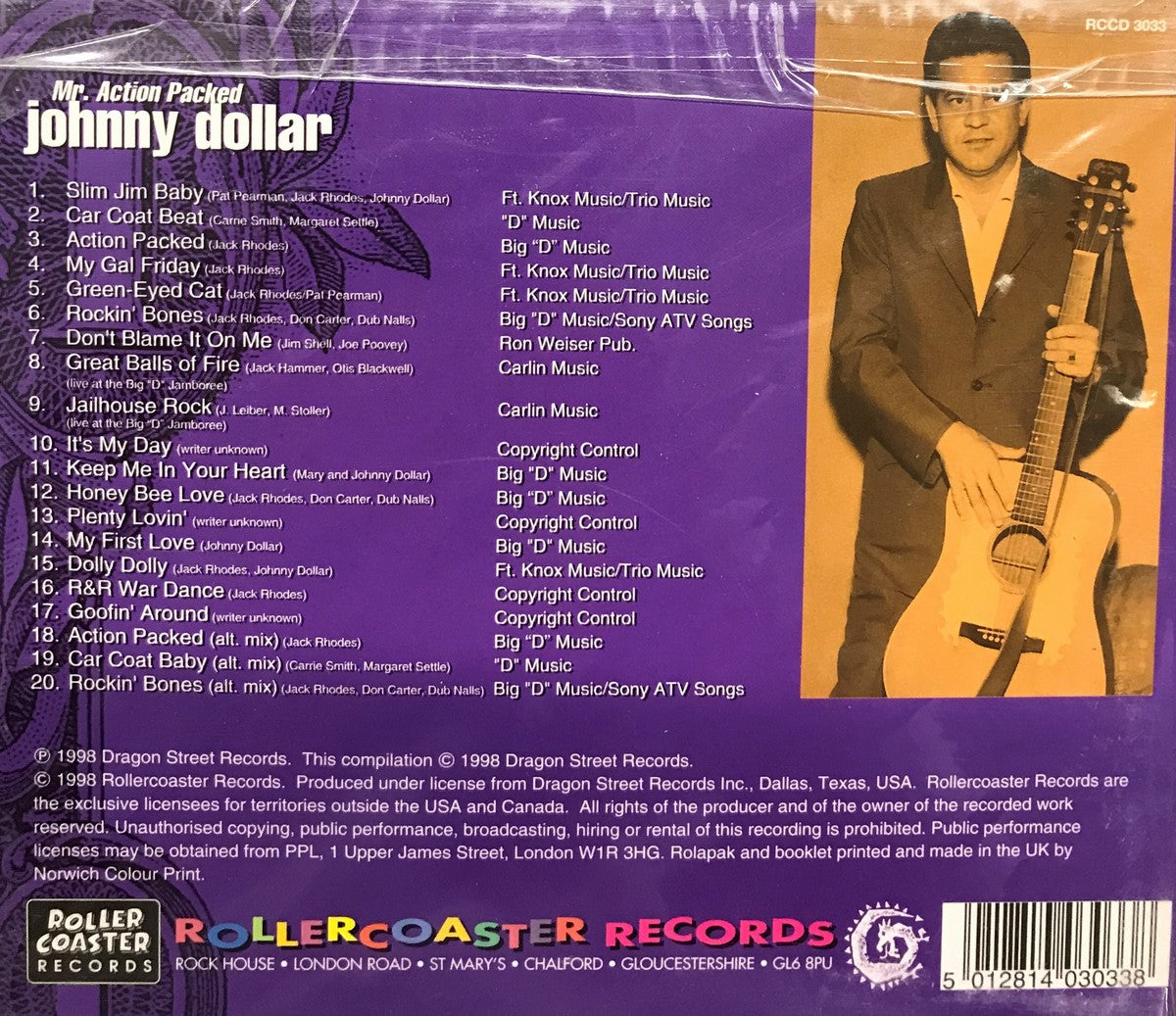 CD - Johnny Dollar - Mr. Action Packed