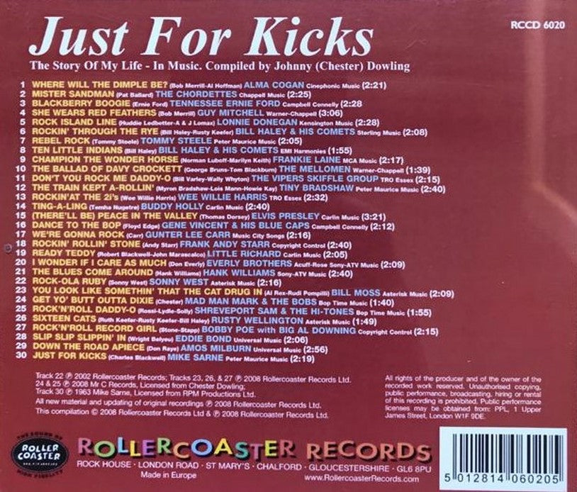 CD - VA - Just For Kicks