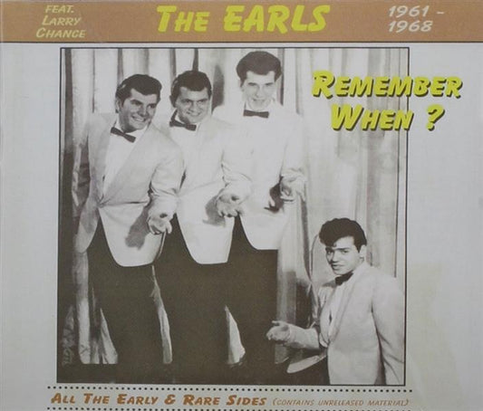 CD - Earls - Remember When?