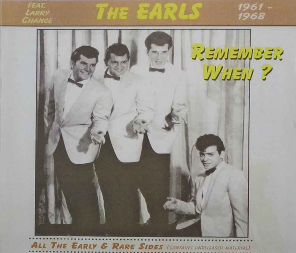 CD - Earls - Remember When?