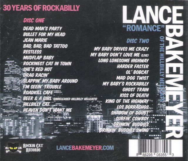 CD-2 - Lance 'Romance' Bakemeyer - 30 Years Of Rockabilly