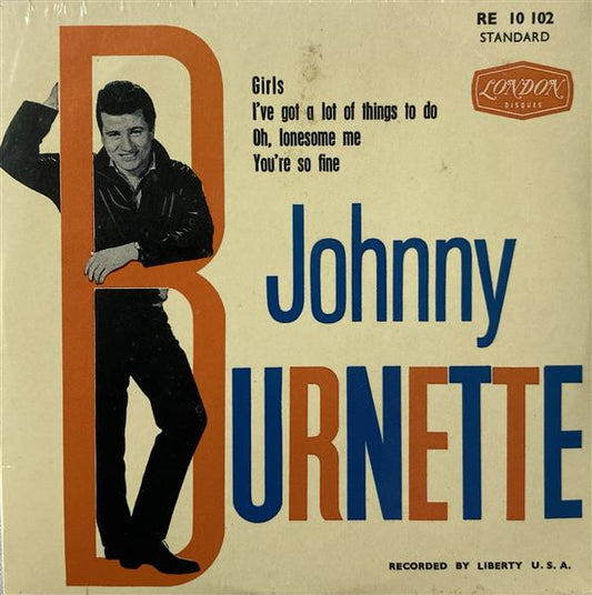 CD - Johnny Burnette - Girls