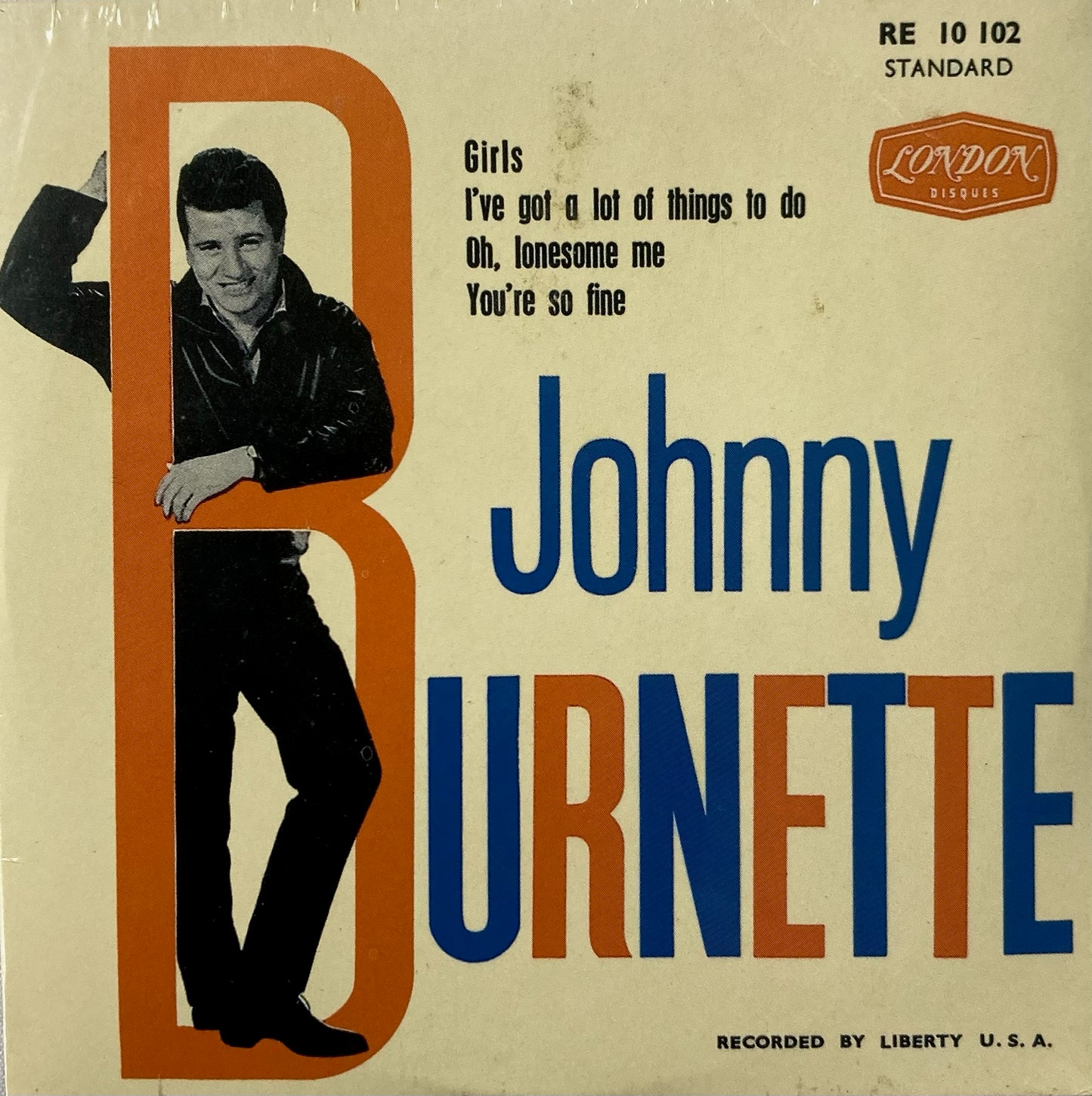 CD - Johnny Burnette - Girls