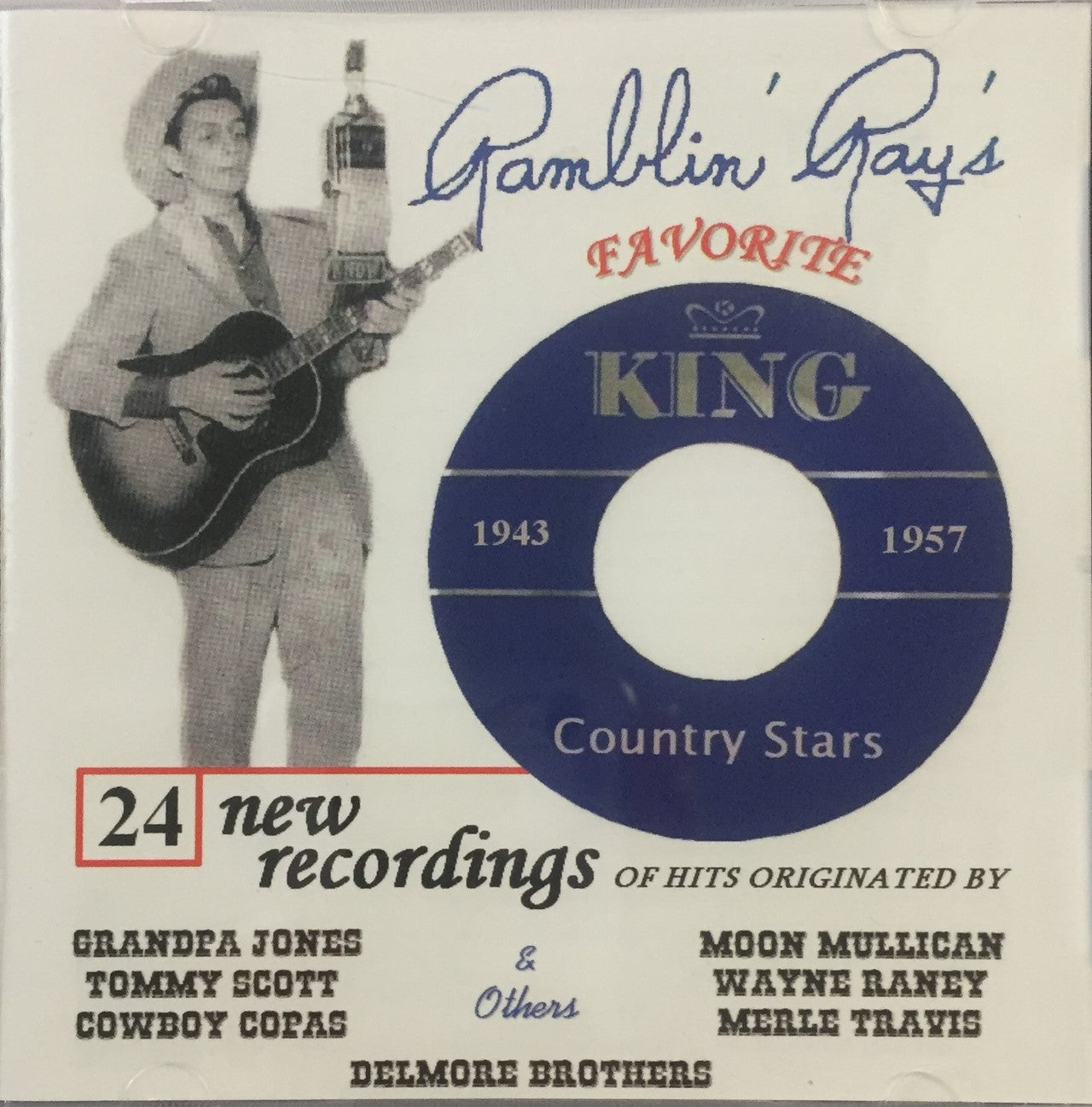 CD - Ray Campi - Favorite King Country Stars