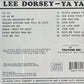 CD - Lee Dorsey - Ya Ya
