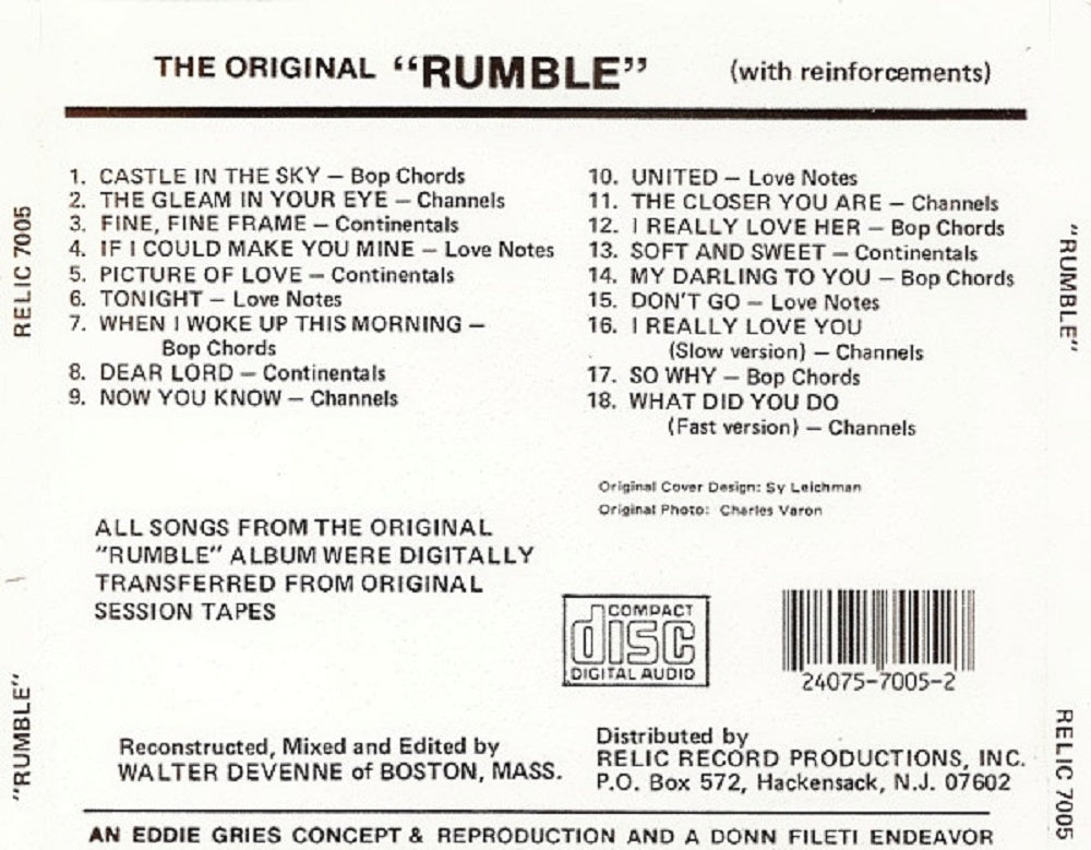 CD - VA - Rumble