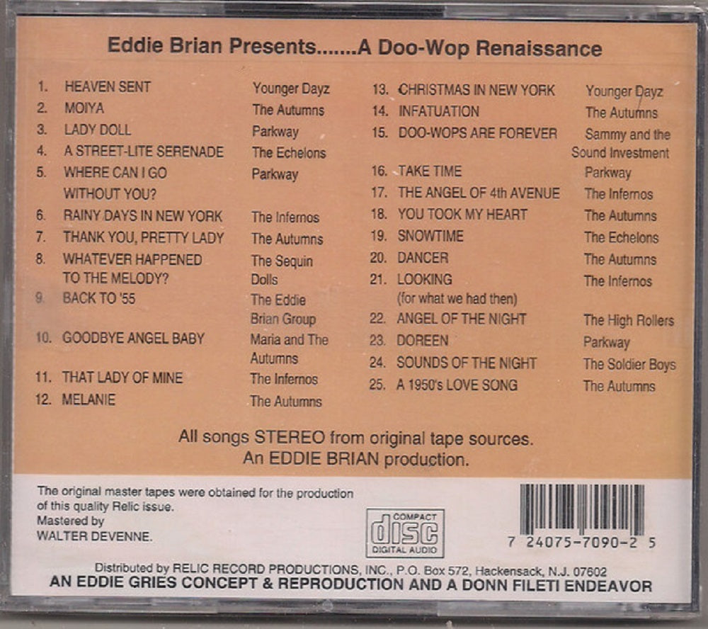 CD - VA - Eddie Brian Presents A Doo-Wop Renaissance