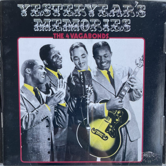 CD - 4 Vagabonds - Yesteryear's Memories