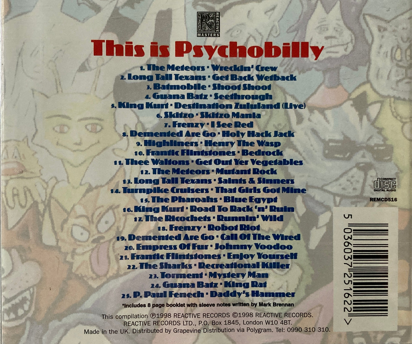 CD - VA - This Is Psychobilly