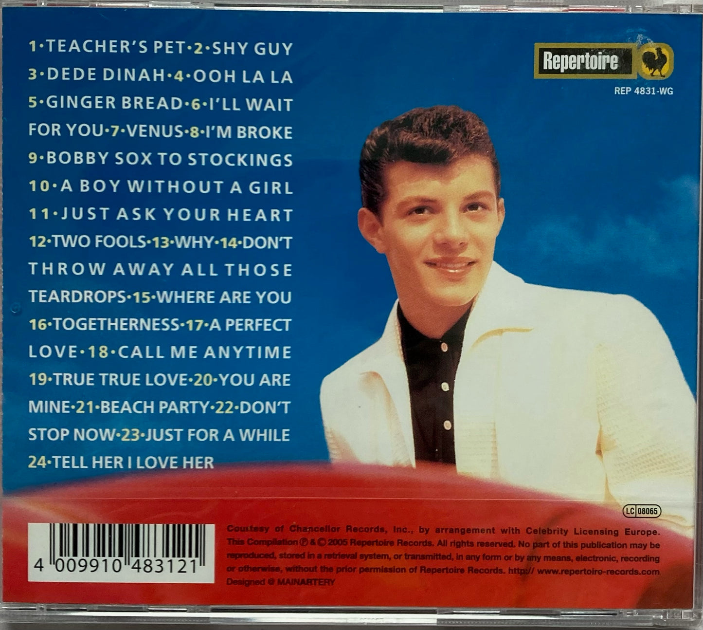 CD - Frankie Avalon - The Best Of Frankie Avalon