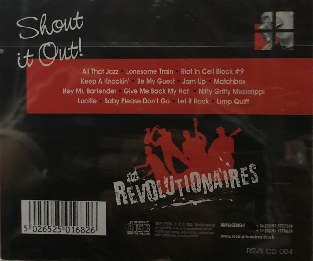 CD - Revolutionaires - Shout It Out