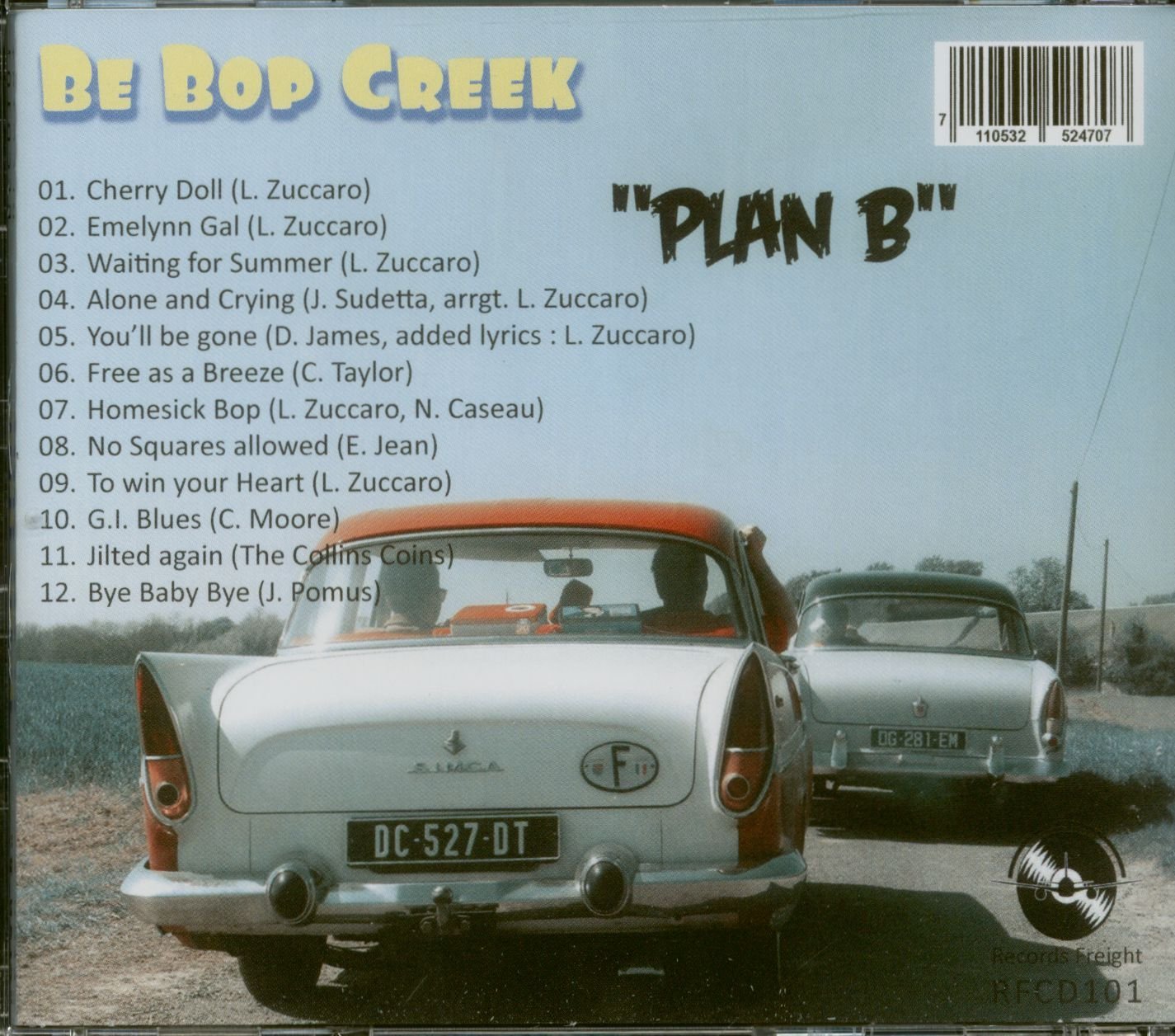 CD - Be Bop Creek - Plan B