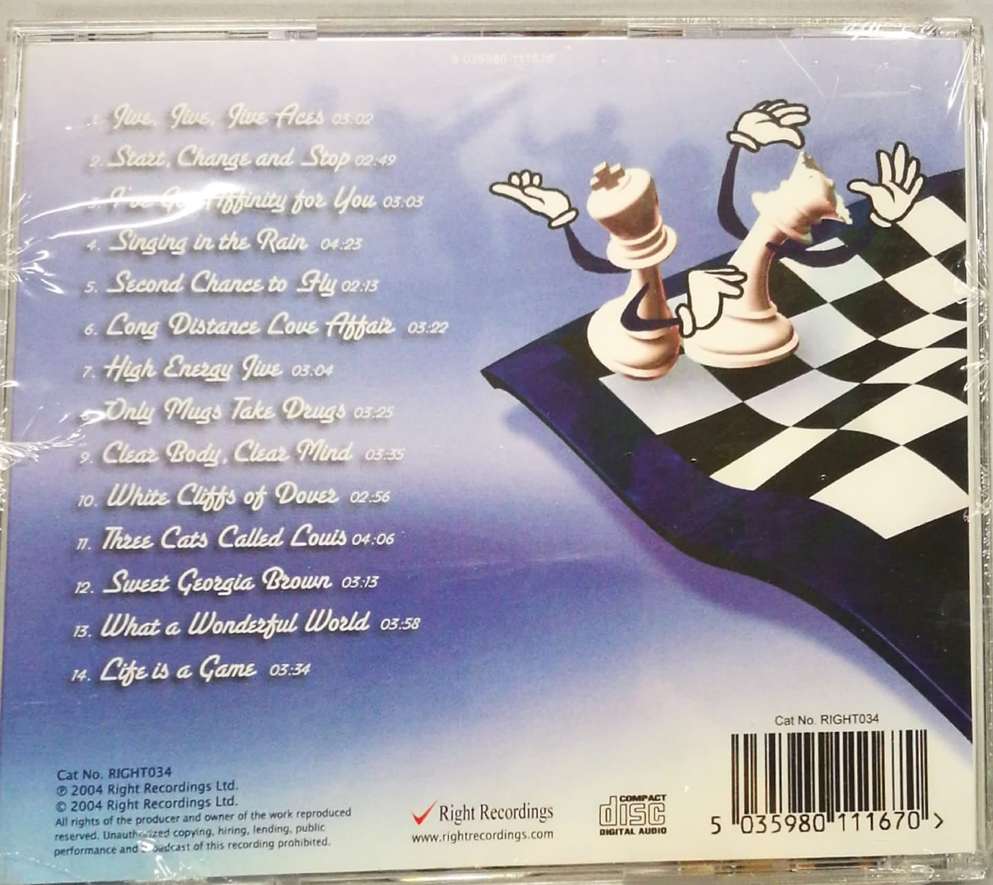 CD - Jive Aces - Life Is A Game