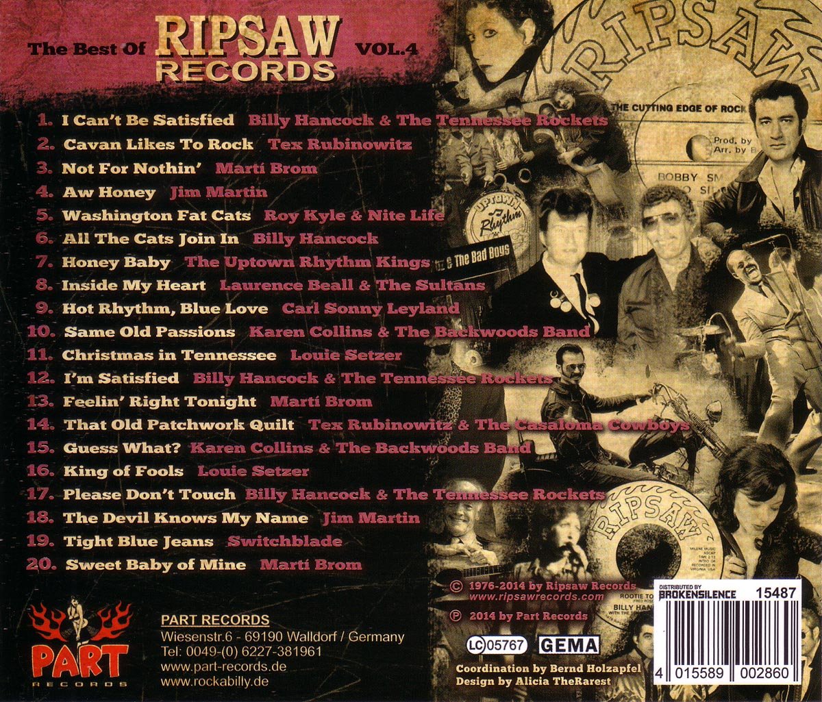 CD - VA - Best Of Ripsaw Records Vol. 4