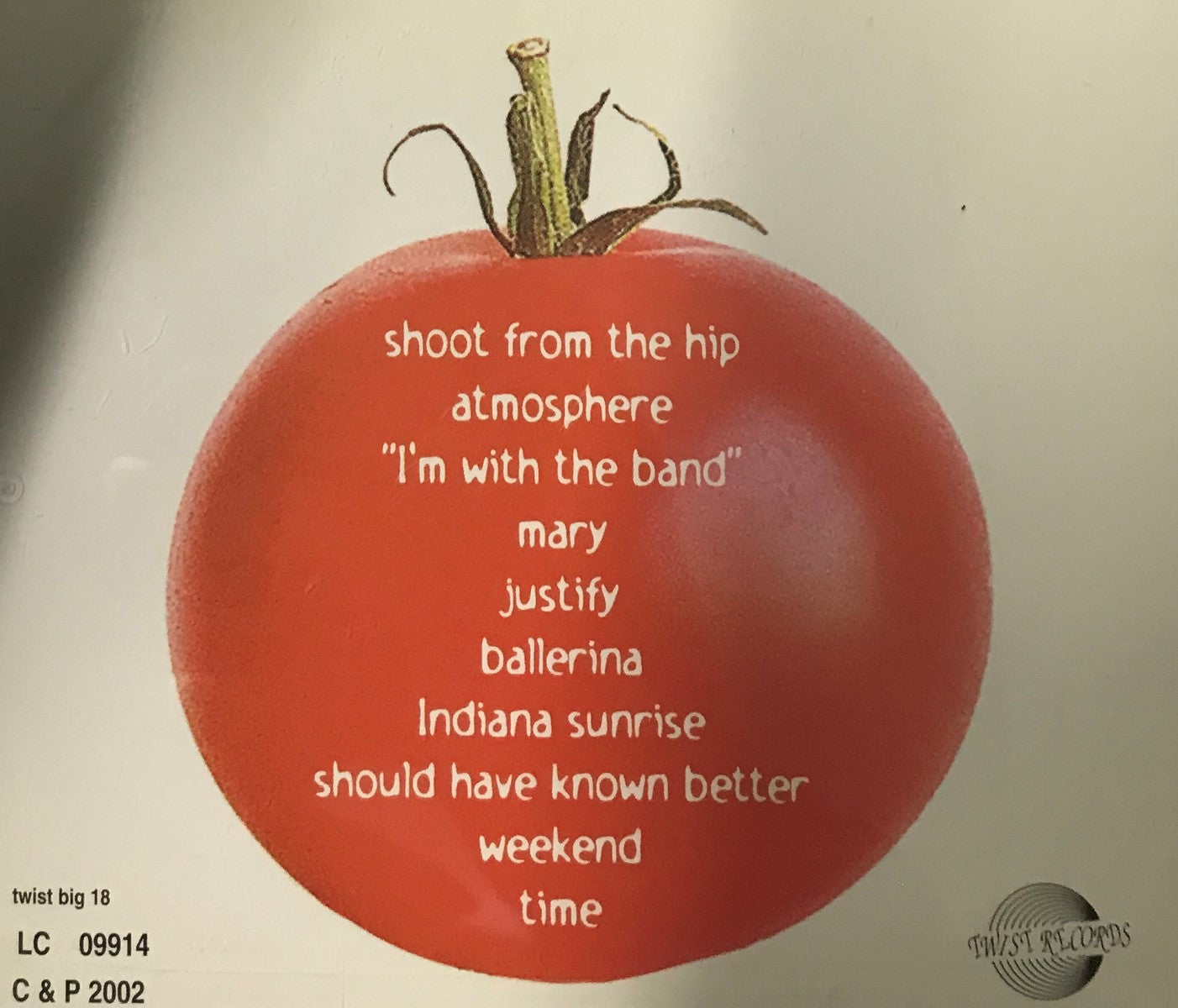 CD - Risk - Songs From The Big Tomato