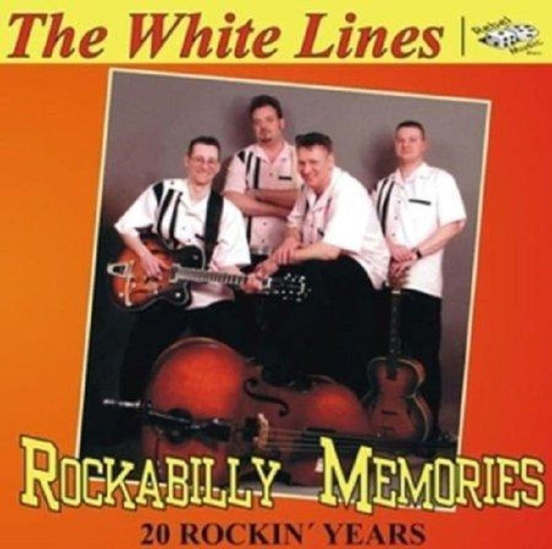 CD - White Lines - Rockabilly Memories - 20 Rockin Years