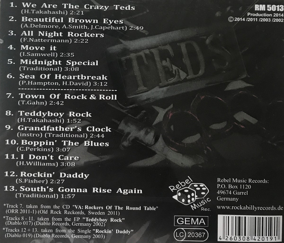 CD - Crazy Teds - Banzai! Teddyboy Rules OK!