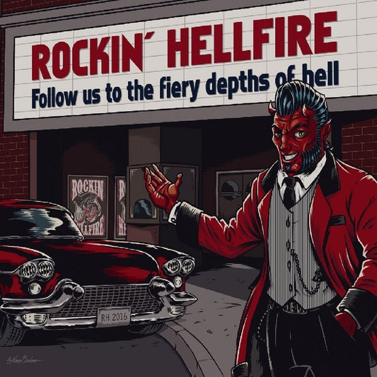 CD - Rockin' Hellfire - Follow Us To The Fiery Depths Of Hell