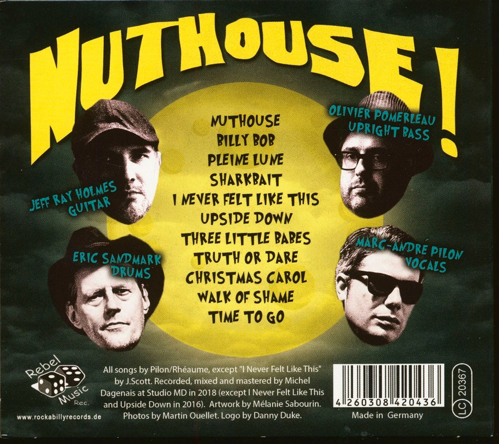 CD - Black Moon Boys - Nuthouse